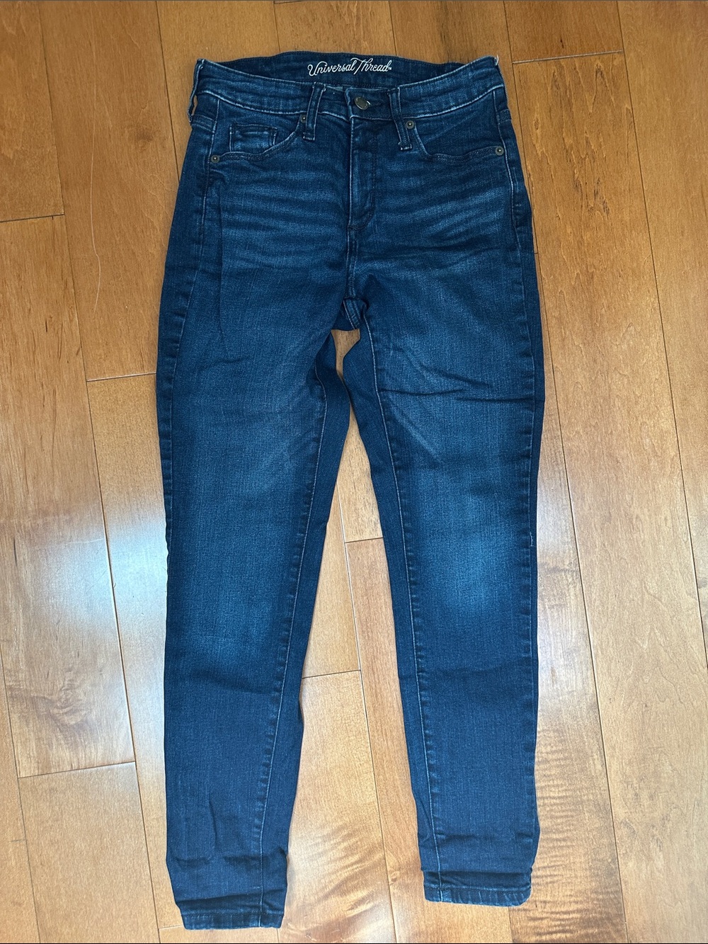 Universal Thread Navy Dark Wash High-Rise Jeans
